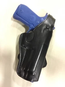 Premium Leder PADDLE Holster - BERETTA 92, 96, F/FS, M9 (# 3092 BLK) - Bild 1 von 7