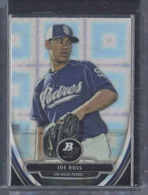 2013 Bowman Platinum #BPCP82 Joe Ross Chrome Prospects X-Fractors - Image 1 of 2