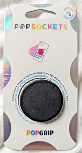 PopSockets PopGrip with Swappable Top for Phones & Tablets Black 800470 - New - Picture 1 of 5