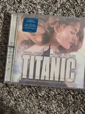 Titanic Soundtrack CD James Horner My Heart Will Go On Celine Dion 1997 - Image 1 of 2