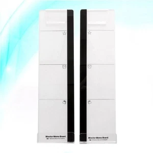 2 Pcs Monitor Home Side Panel Memo Board - Bild 1 von 11