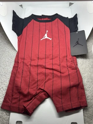 Jordan Nike Bebé Talla 3M Rojo/Negro Infantil Gimnasio Rojo 55B623-R78 Baby Shower Regalo Foto 1 de 4