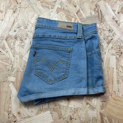 Vintage 2000s Levi's Short Shorts Denim Jorts W26 - Image 1 of 4