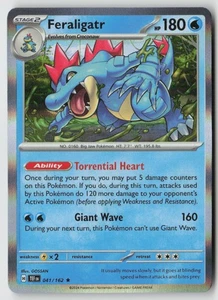 Feraligatr - 041/162 - SV05: Temporal Forces Holofoil- PTCG - Picture 1 of 2