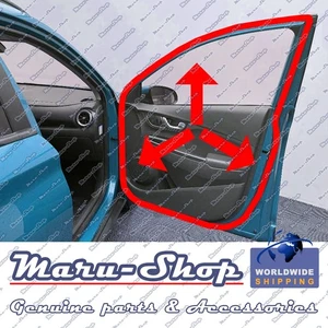Door Side-Door Rubber Weatherstrip Seal FR/RH for 17~23 Hyundai Kona - Picture 1 of 2
