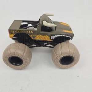 Monster Jam 1:64 Diecast EL TORO LOCO Brown Tan Shake And Quake - Picture 1 of 7