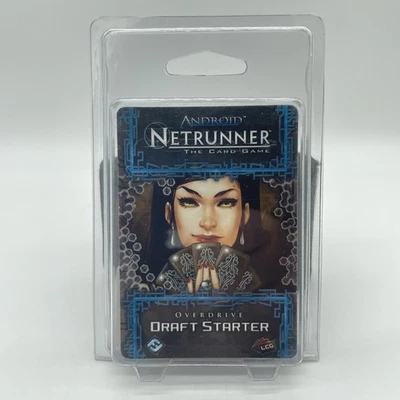 Android: Netrunner - Overdrive Draft Starter Pack Card Game Expansion - New - Image 1 of 4