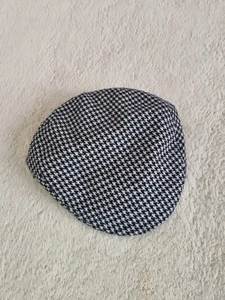  Vintage Shandon Herren Flatcap schwarz + weiß - Bild 1 von 6