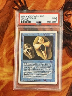 Copy Artifact Revised PSA 9 Graded Slab MTG Vintage Magic the Gathering MINT!!!! - Image 1 of 4