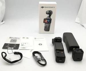 DJI Osmo Pocket 3 Action Vlog Handheld Camera CMOS 3-Axis Gimbal 4K Used w/o SD - Picture 1 of 12