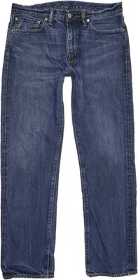 Levi's 505 Men Blue Straight Regular Jeans W34 L31 (84039) - Image 1 of 4