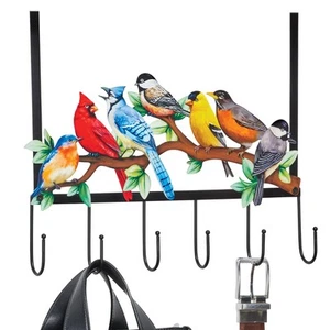 Percha de metal sobre la puerta Birds on Branch - Imagen 1 de 2