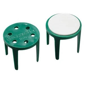 Bloccaspugna Tecarflor Ø3,2x3h cm Verde - Confezione 50 pz - Foto 1 di 1