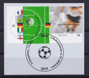 Germany Community Issues 2002 Football Souvenir Sheet Mi 2258 + 2259 BONN - Picture 1 of 1