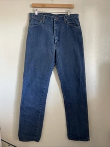 Vintage Made In USA Wrangler Jeans Men’s 35x36 Excellent - Picture 1 of 12