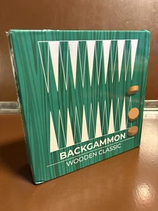 Backgammon Wooden Classic by Tactic - Picture 1 of 11
