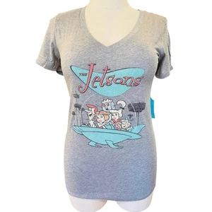New Torrid 2 (2X 18/20) The Jetsons Retro Cartoon Graphic V Neck Tee T Shirt - Picture 1 of 1