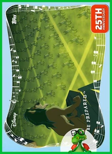 Disney Collect Topps Lion King 25th Ann Songs - Be Prepared - Super Rare Single - Bild 1 von 3