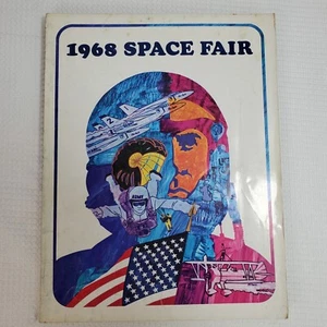 1968 Space Fair Souvenir Guide Magazine Vintage - Picture 1 of 8