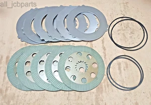 JCB BRAKE PLATES AND SEALS (458/20285 458/20353 450/10224 813/50012 813/50026) - Picture 1 of 8