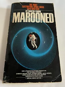 Marooned Science Fiction Paperback Book by Martin Caidin Bantam Books 1969 2nd - Foto 1 di 17