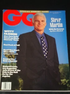 GQ magazine 1990, Steve Martin, Kids in the Hall, Eric Bogosian, Richard Lewis - Foto 1 di 1