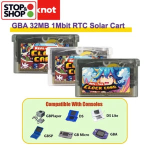 32MB RTC Flash Cartridge Rewritable Game Card for GBA SP NDS NDSL GBM UK POST - Picture 1 of 14
