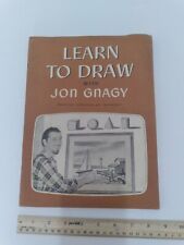 Learn To Draw With Jon Gnagy Americas Television Art Instructor Paperback Book