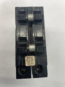 SQUARE D QOT21515 2 POLE TANDEM PIGGYBACK BREAKER - Picture 1 of 5