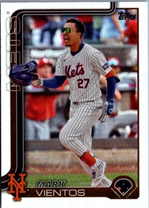 2025 Topps Rainbow Foil #174 Mark Vientos New York Mets - Foto 1 di 2