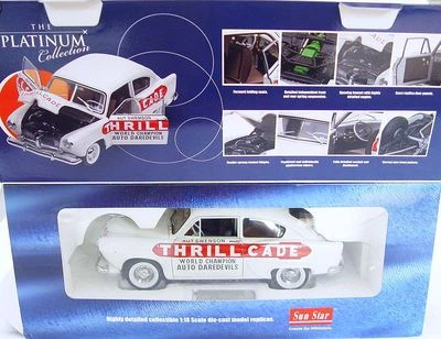 Sun Star 1:18 KAISER "HENRY J THRILLCADE" AUTO DAREDEVILS `51 Model Car MIB RARE - Image 1 of 4