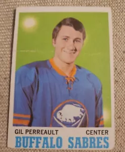 D-1970-71 Topps - #131 GiL Perreault (RC) Buffalo Sabres Rookie GUTE FORM - Bild 1 von 11