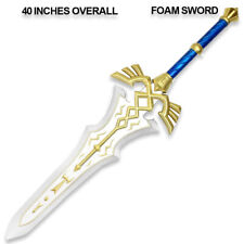 New Blue and Gold Zelda Foam Cosplay Sword Costume LARP Blade Collection