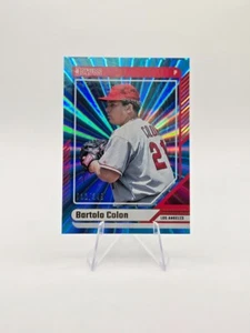 Bartolo Colon 2024 Panini Donruss Blue Laser SP /249 #27 Angels - Picture 1 of 2