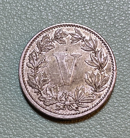1882 Mexico SECOND REPUBLIC 5 Centavos World Coin V nickel Cover