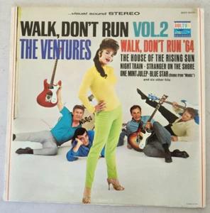 1964 THE VENTURES "WALK DON'T RUN " VOL 2 DOLTON BST 8031 Ultrasonic Cleaned - Picture 1 of 4