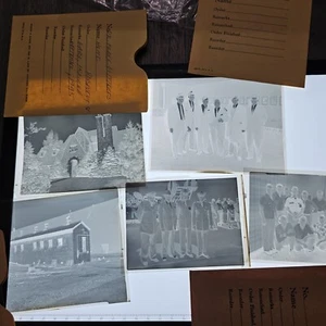 Vintage Gary Indiana Photo Negatives Lot Lake County Original Double Exposures - Picture 1 of 10