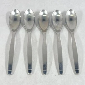 Set of 5 Oneida Sling 18/10 Stainless Teaspoons - Picture 1 of 5