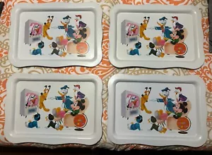 1961 Walt Disney Productions TV Tray Wonderful World Set Of 4 Well Cared For! - Bild 1 von 7