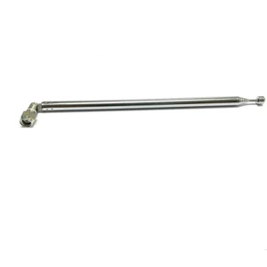 1 pièce antenne télescopique 164 mm de long 7 sections radio aérienne SMA connecteur mâle à faire soi-même - Photo 1/6