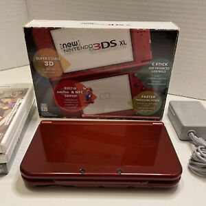 Neu Nintendo 3DS XL Konsole Handheld rot Gaming System