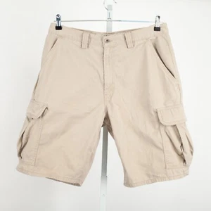 Levi's Silver Tab Shorts Herren 34 beige Cargotaschen flache Vorderseite - Bild 1 von 8