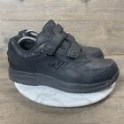 New Balance Shoes Mens 9.5 D Black Strap 575 Comfort Wide Walking Grandpa Work