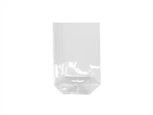 200 transparente Bodenbeutel 27 x 18 x 7 cm Klarsichtbeutel Gebäcktüten - Bild 1 von 1