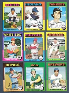 1975 Topps Mini "Choose your Card" (EX & Better) Series 2 (Cards #133 thru #264) - Picture 1 of 83