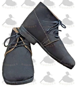 Civil War Brogans Rough Side Out With Hobnails & Heel Plate - Picture 1 of 4