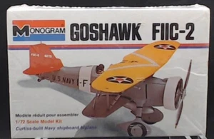 MONOGRAM - CURTISS GOSHAWK FIIC-2 - 1/72  - Vintage 1979 -  KIT#6796 - Picture 1 of 1
