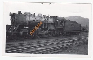 Original B&W Photograph B&O BALTIMORE & OHIO #2639 2-8-0 E27A Steam Loco. TP04 - Picture 1 of 2