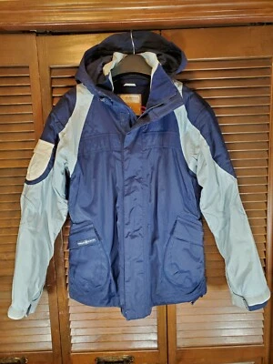 BURTON Formula Women's Snowboard Insulated Jacket Size Medium Blue/Gray - Image 1 of 4