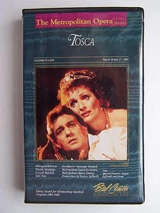 Metropolitan Opera Presents: TOSCA VHS Video Tape - Picture 1 of 1